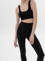 Power Rib Seamless High Rise Leggings