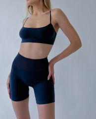 Feel-Strong  Dikişsiz Yüksek Bel Spor Şort
