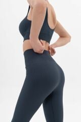 Power Rib Seamless High Rise Leggings