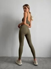 Power Rib Seamless High Rise Leggings